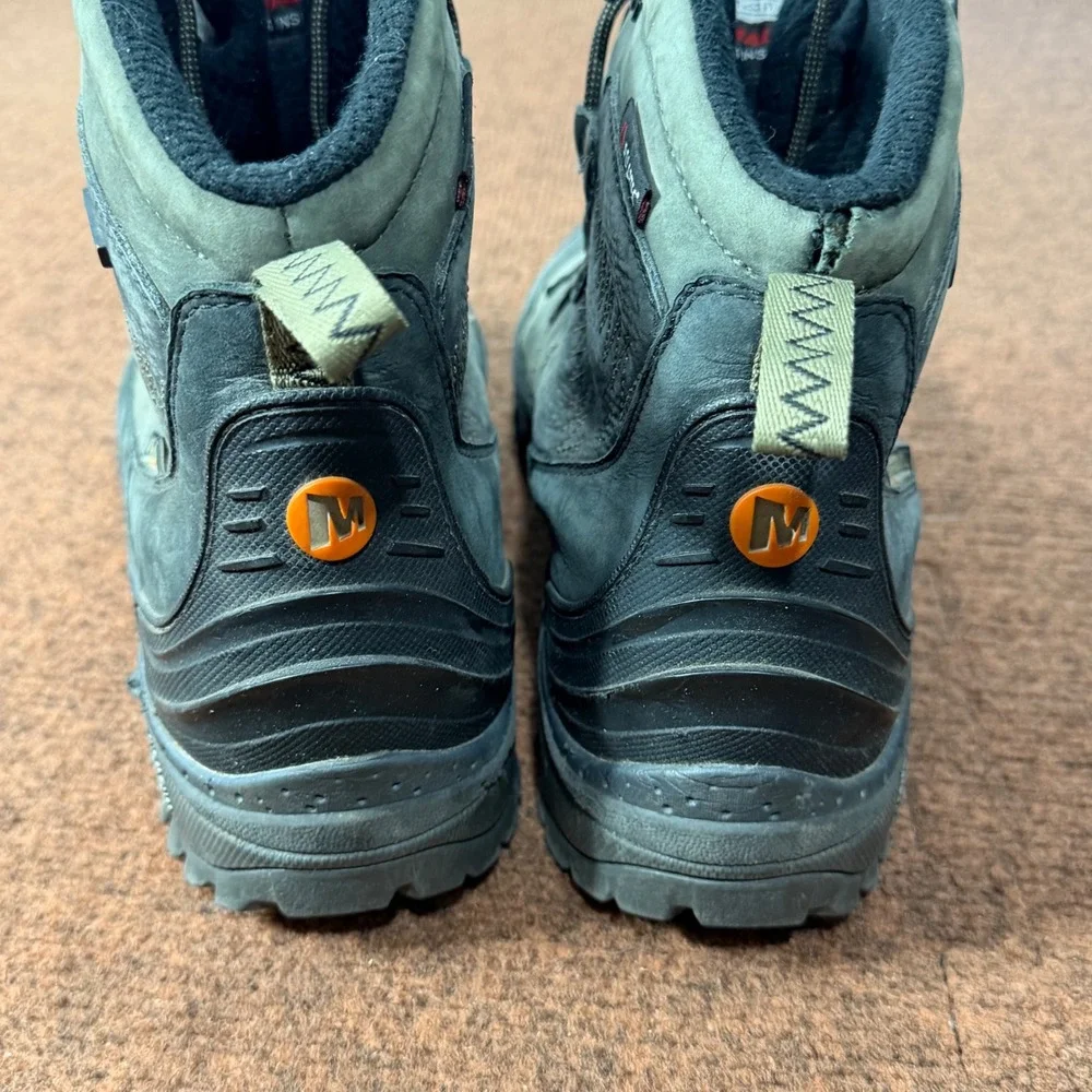 Merrell Quark 8 Waterproof Midnight Mens Hiking Boots Polartec Vibram J87921 9